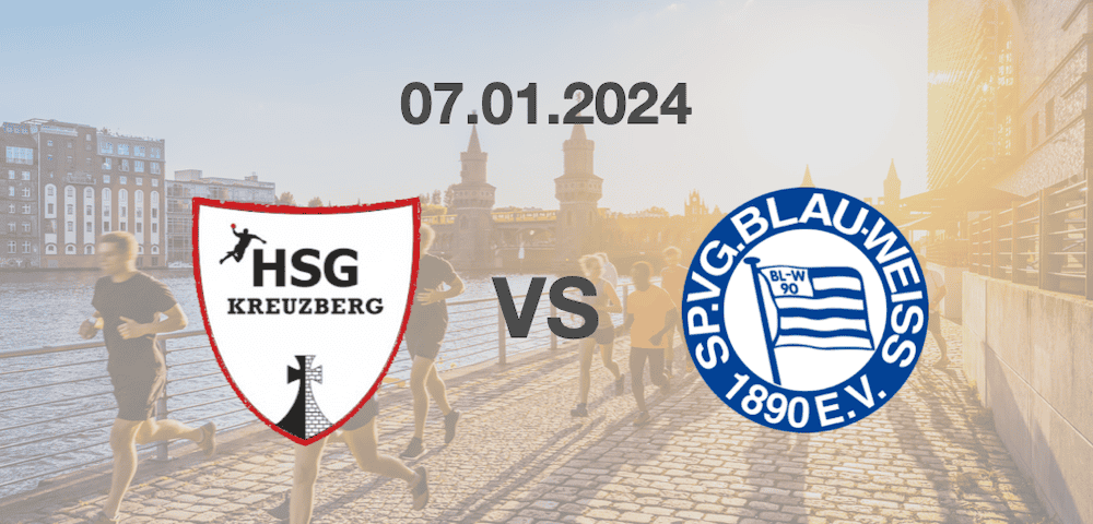 07.01.2024 - HSG Kreuzberg ll vs. Sp.Vg. Blau-Weiß 1890 II